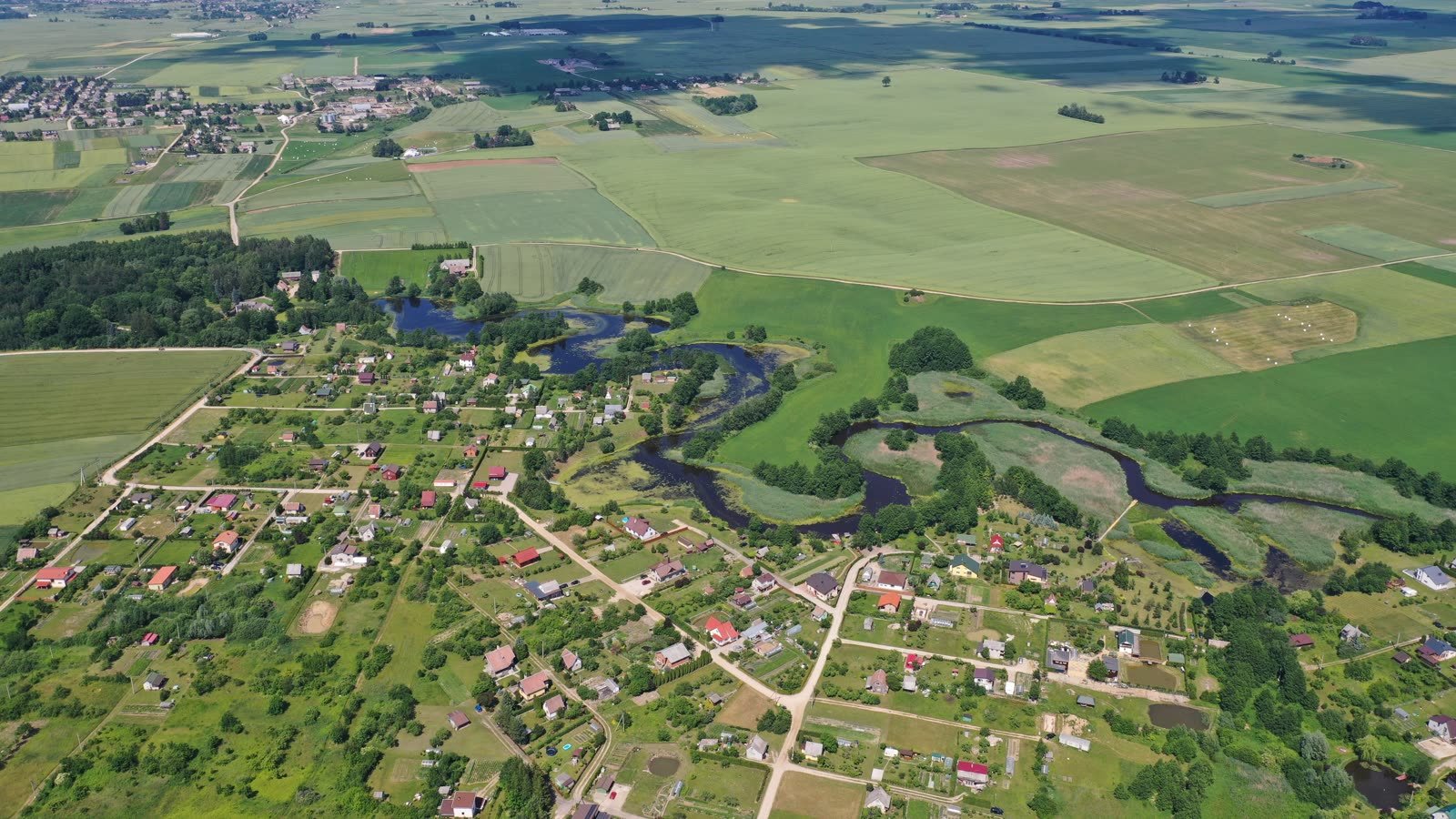 Dabartinė teritorija iš oro